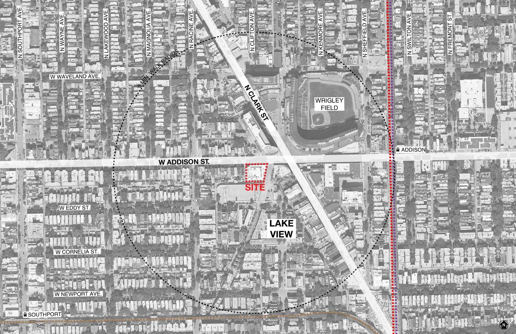 02_1111 West Addison CONTEXT MAP