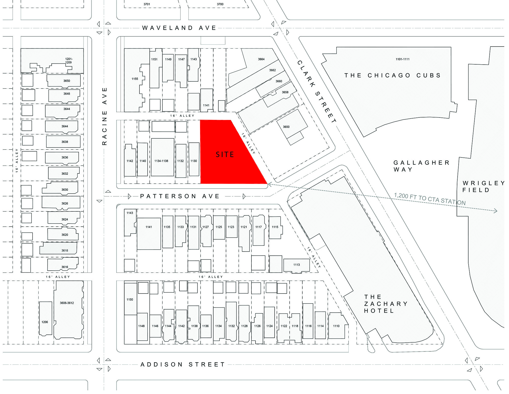 Patterson Green Chicago IL HirschMPG Architecture and Planning_Context Plan