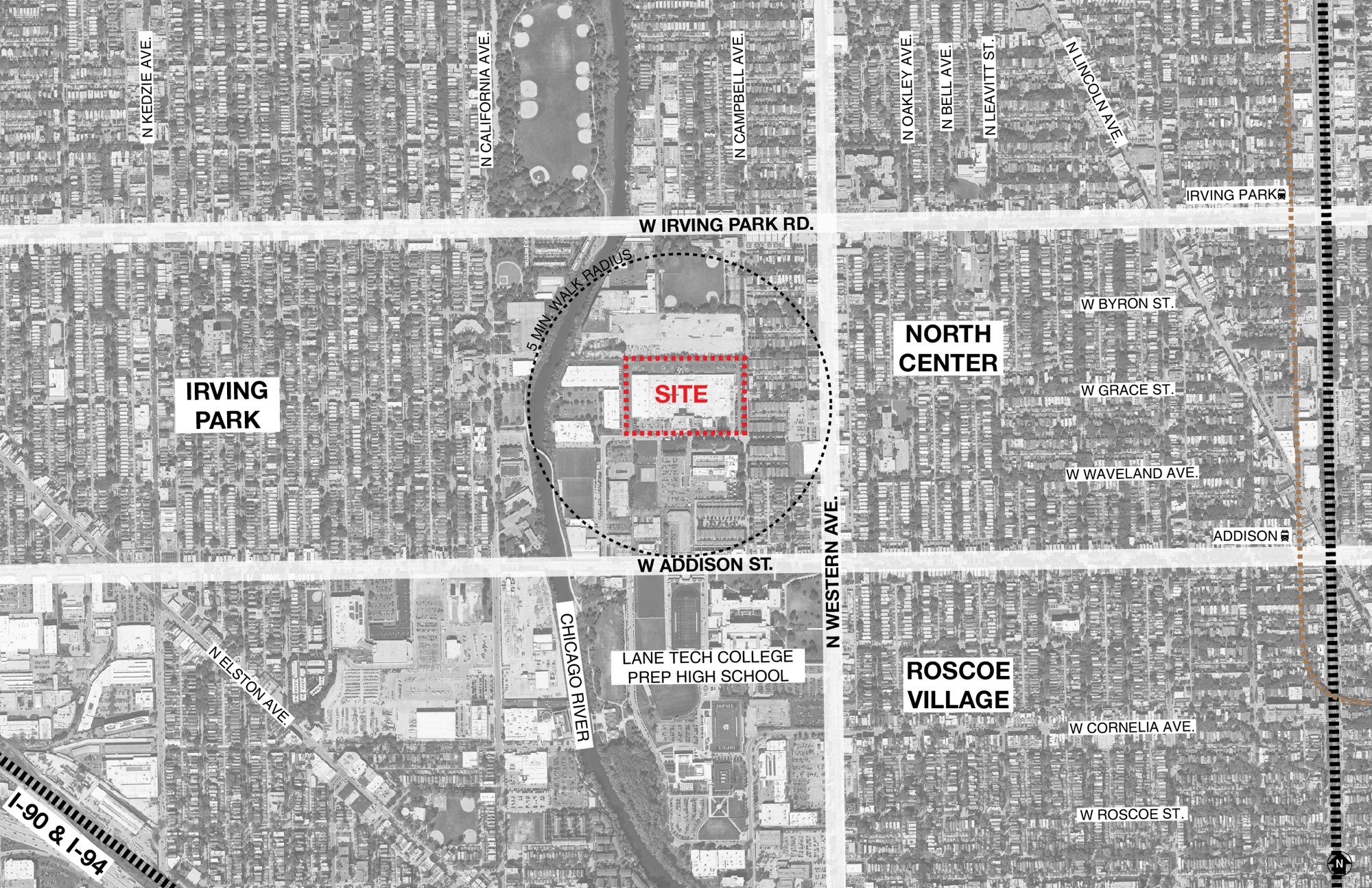 02_2500 Bradley Place COMTEXT MAP_Chicago_Hirsch_MPG_Architecture