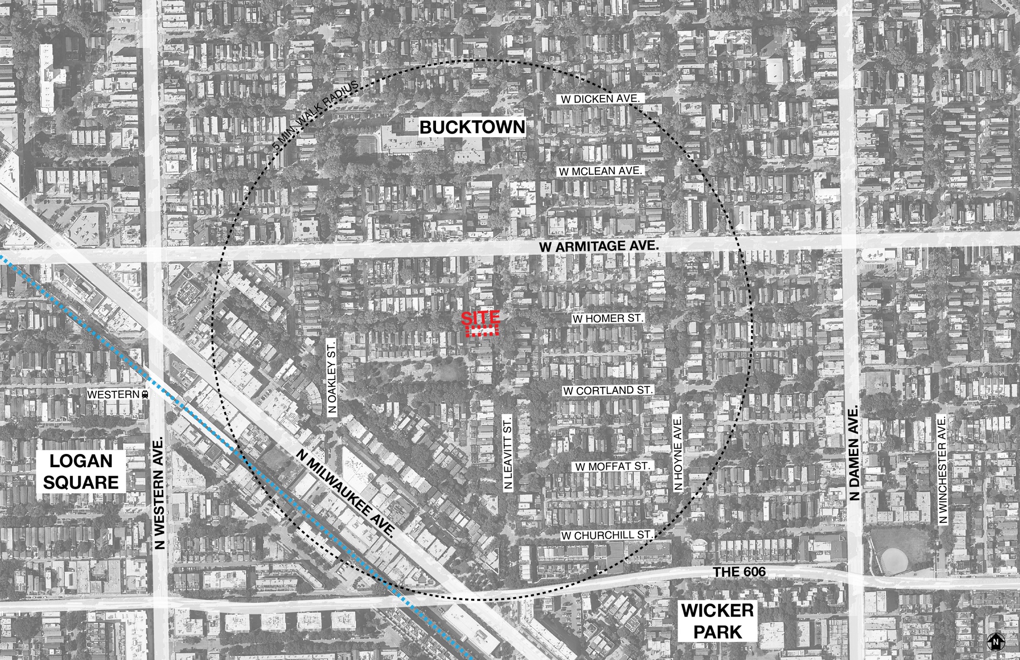 02_Bucktown Residence COMTEXT MAP_Chicago_Hirsch_MPG_Architecture