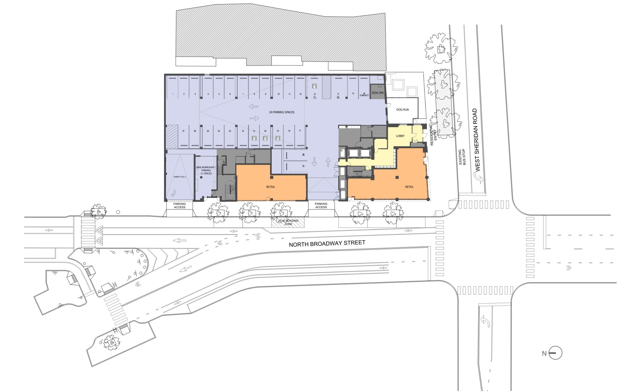 11_Site Plan_Chicago_Hirsch_MPG_Architecture