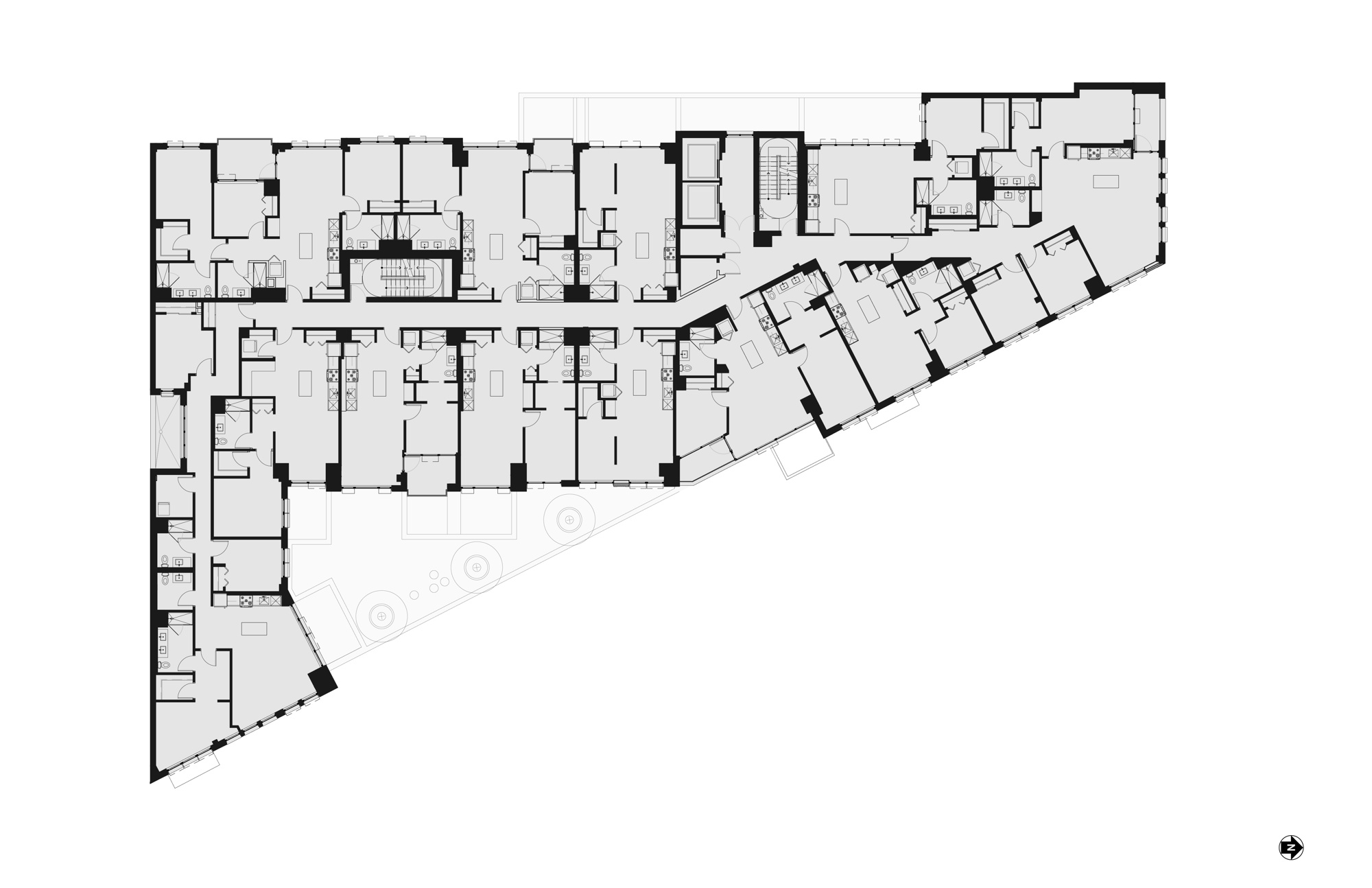 17_1571 MAPLE - 3RD FL PLAN_Chicago_Hirsch_MPG_Architecture